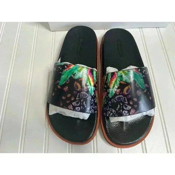 Robert Graham Recon Mens Black Slides Sandals Shoes Size 10 NEW - Picture 2 of 4